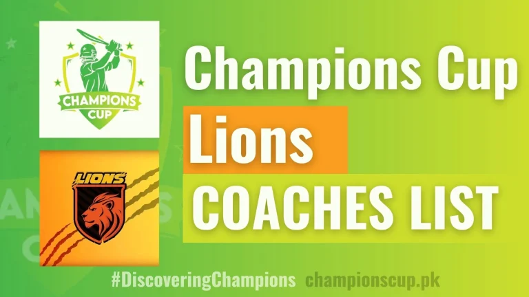 Lions Coaches