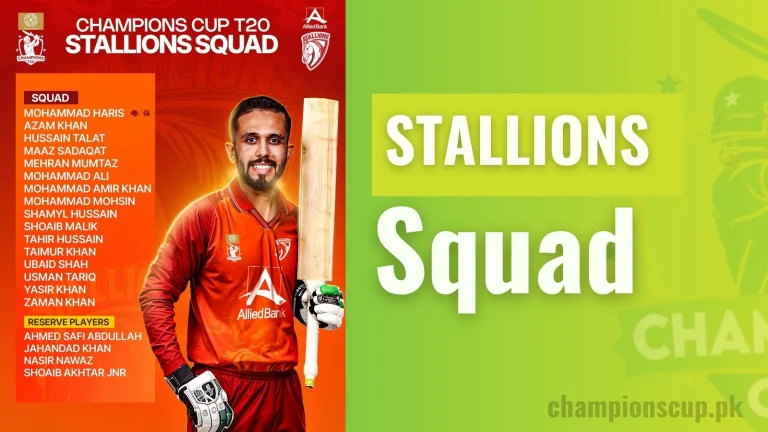 Stallions squad (1)